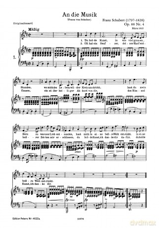 Schubert: Liederbuch (High Voice) (EP4622A) - Franz Schubert [KSIĄŻKA]
