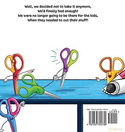 Scissors on Strike: A Funny, Rhyming, Read Aloud Kid's Book About Respect and Kindness for School Supplies: 6 - Jennifer Jones [KSIĄŻKA]