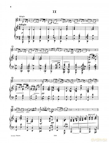 Sinding: Suite in A minor Op.10 (Violin and Piano) (EP2477A) (Edition Peters) - Carl Flesch [KSIĄŻKA]