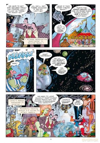 Space Circus - Sergio Aragones [KSIĄŻKA]