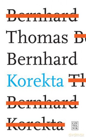 Korekta - Thomas Bernhard [KSIĄŻKA]