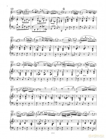 Spohr: Concerto No. 8 in A minor Op.47 (Violin and Piano) (EP1098D): In the Form of a Vocal Scene (Edition Peters) - Spohr [KSIĄŻKA]