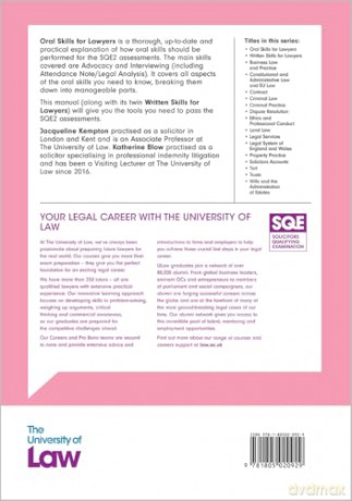 SQE2 - Oral Skills for Lawyers 4e - Jacqeline Kempton [KSIĄŻKA]