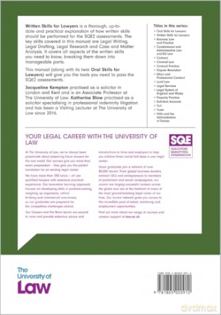 SQE2 - Written Skills for Lawyers 4e - Katharine Blow [KSIĄŻKA]