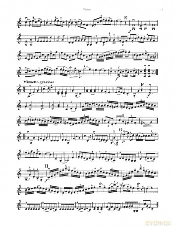 Stamitz: 6 Duos Op.19 (Violin and Cello) (EP5952): Set of Parts (Edition Peters) - Carl Stamitz [KSIĄŻKA]