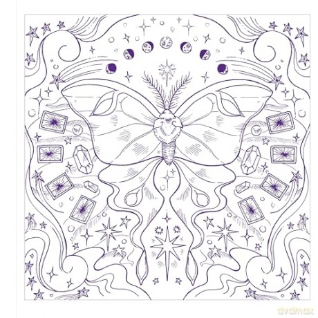 Starcana: Moon Magic: A Coloring Book for the Cosmic Spirit - Ash Miyagawa [KSIĄŻKA]