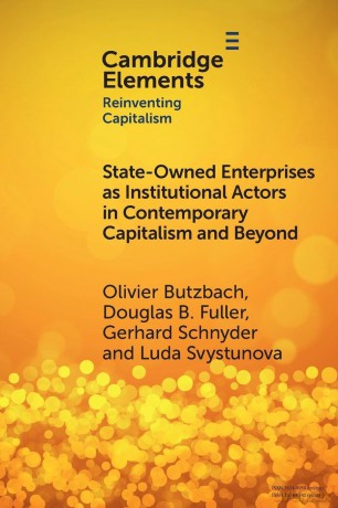 State-Owned Enterprises as Institutional Actors in Contemporary Capitalism and Beyond (Elements in Reinventing Capitalism) - Butzbach [KSIĄŻKA]