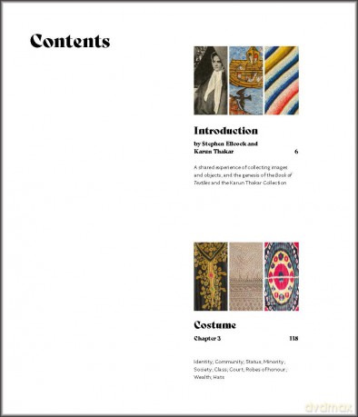 Stephen Ellcock's Book of Textiles: The Karun Thakar Collection - Stephen Ellcock [KSIĄŻKA]