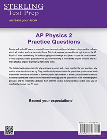 Sterling Test Prep AP Physics 2 Practice Questions: High Yield AP Physics 2 Practice Questions with Detailed Explanations - Sterling Test Prep [KSIĄŻKA]