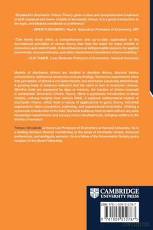 Stochastic Choice Theory (Econometric Society Monographs) - Tomasz Strzalecki [KSIĄŻKA]