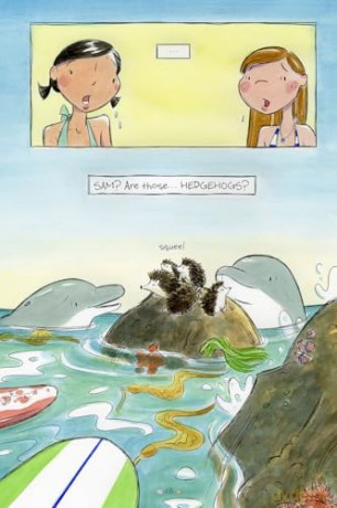 Surfside Girls: The Clue in the Reef: The Clue on the Reef - Kim Dwinell [KSIĄŻKA]