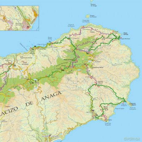 Tenerife Sunflower Walking Guide: 80 long and short walks, 5 car tours (Sunflower Guides) - Noel Rochford [KSIĄŻKA]
