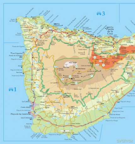 Tenerife Sunflower Walking Guide: 80 long and short walks, 5 car tours (Sunflower Guides) - Noel Rochford [KSIĄŻKA]