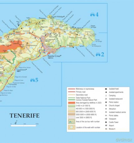 Tenerife Sunflower Walking Guide: 80 long and short walks, 5 car tours (Sunflower Guides) - Noel Rochford [KSIĄŻKA]