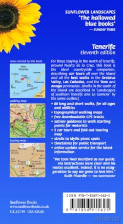 Tenerife Sunflower Walking Guide: 80 long and short walks, 5 car tours (Sunflower Guides) - Noel Rochford [KSIĄŻKA]