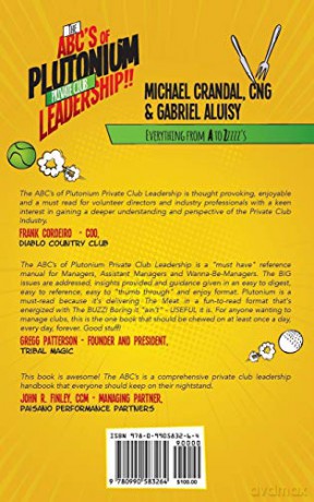 The ABC's of Plutonium Private Club Leadership - Michael Crandal [KSIĄŻKA]
