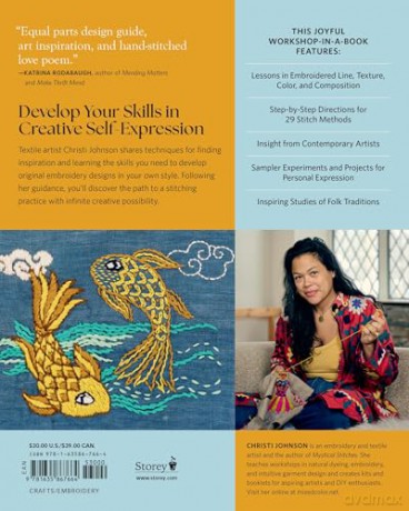 The Art of Embroidery Design: A Workshop for Developing Your Own Original Stitching - Christi Johnson [KSIĄŻKA]