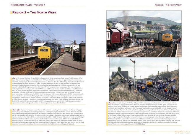 The Beaten Track Volume 4: The Traction and Extremities of Britain's Rail Network 1970-1985 - Andy Chard [KSIĄŻKA]