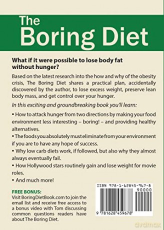 The Boring Diet: Weight Loss Without Hunger, A Path to Healthy Food and Clean Eating - Tom Armstrong [KSIĄŻKA]