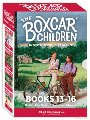 The Boxcar Children Mysteries Boxed Set 13-16 - Gertrude Chandler Warner [KSIĄŻKA]