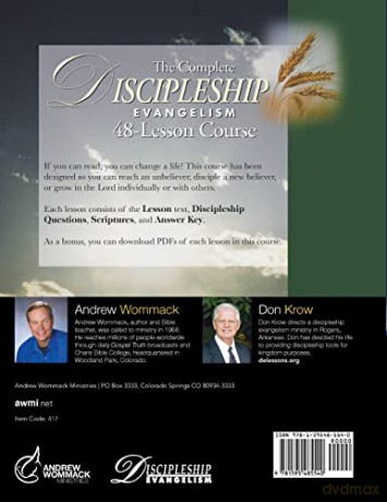 The Complete Discipleship Evangelism 48-Lessons Study Guide: Go Therefore and make disciples of all the nations - Andrew Wommack [KSIĄŻKA]