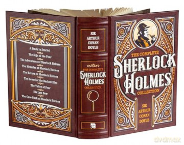 The Complete Sherlock Holmes Collection (Leather-bound Classics) - Sir Arthur Conan Doyle [KSIĄŻKA]
