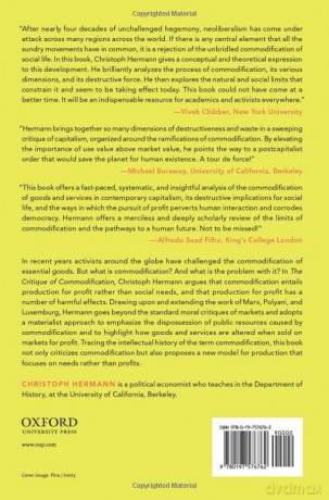 The Critique of Commodification: Contours of a Post-Capitalist Society - Hermann [KSIĄŻKA]