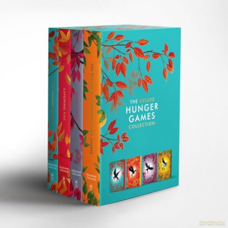 The Deluxe Hunger Games Collection (a stunningly designed - with patterned edge! - 4 book set of the global bestselling series) (The Hunger Games) - Suzanne Collins [KSIĄŻKA]