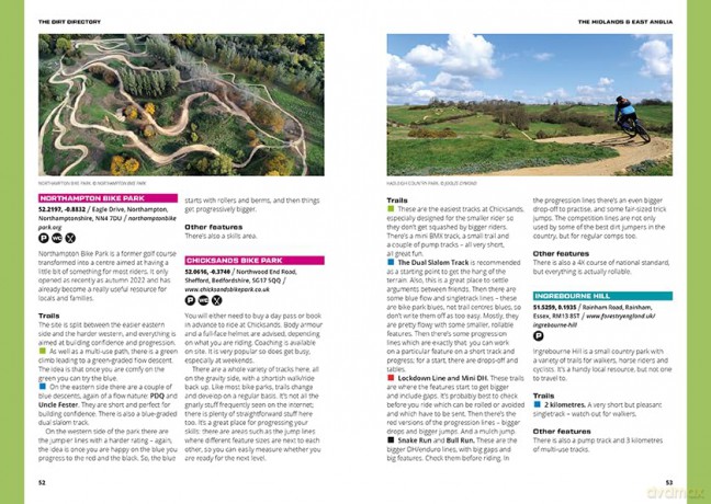 The Dirt Directory: The ultimate guide to the UK's bike parks, trail centres and purpose-built mountain biking trails - Hannah Collingridge [KSIĄŻKA]