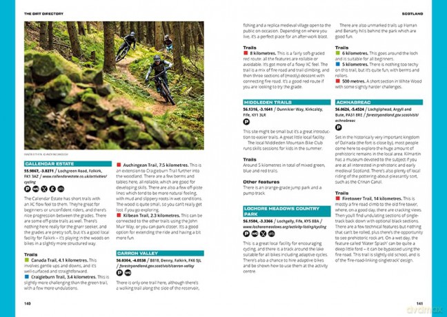 The Dirt Directory: The ultimate guide to the UK's bike parks, trail centres and purpose-built mountain biking trails - Hannah Collingridge [KSIĄŻKA]