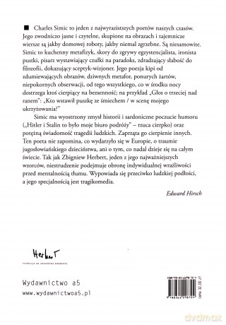 Madonny Z Dorysowaną Szpicbródką - Charles Simic [KSIĄŻKA]