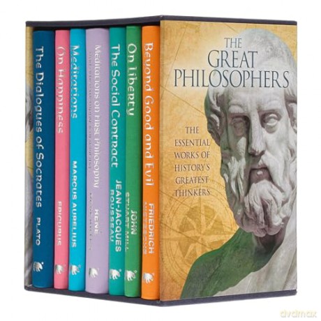 The Great Philosophers Collection: Deluxe 7-Book Hardback Boxed Set (Arcturus Collector's Classics) - Frederich Nietzsche [KSIĄŻKA]