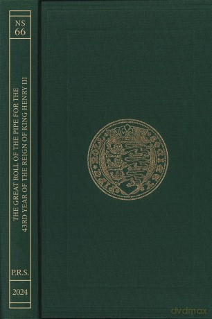 The Great Roll of the Pipe for the Forty-Third Year of the Reign of King Henry III Michaelmas 1259: (Pipe Roll 103): 66 (Publications of the Pipe Roll Society New Series) - Richard Cassidy [KSIĄŻKA]