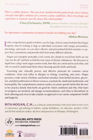 The Herbal Dog: Holistic Canine Herbalism Applications and Practice - Rita Hogan [KSIĄŻKA]