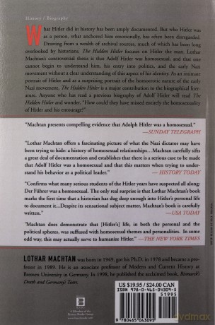 The Hidden Hitler - Lothar Machtan [KSIĄŻKA]