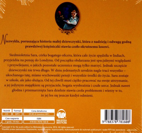 Mała Księżniczka - Frances Hodgson Burnett [Audiobook]