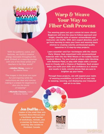 The Joy of Weaving: Modern Frame Loom Projects for Beginners - Jen Duffin [KSIĄŻKA]