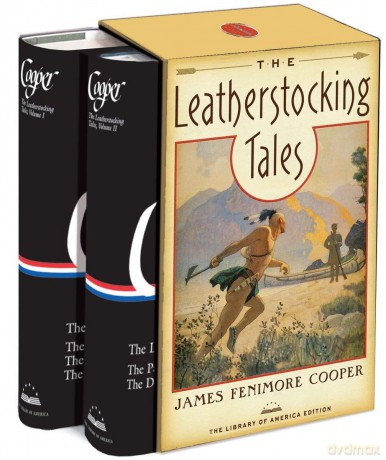 The Leatherstocking Tales: A Library of America Boxed Set - James Fenimore Cooper [KSIĄŻKA]