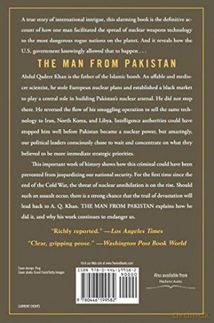 The Man From Pakistan: The True Story of the World's Most Dangerous Nuclear Smuggler - Douglas Franz [KSIĄŻKA]