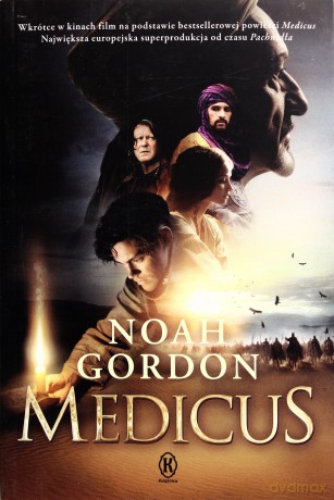 Medicus (OKŁADKA Filmowa) - Noah Gordon [KSIĄŻKA]