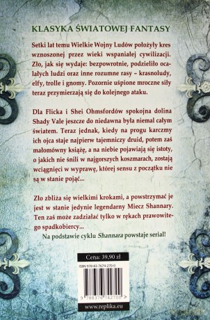 Miecz Shannary - Terry Brooks [KSIĄŻKA]