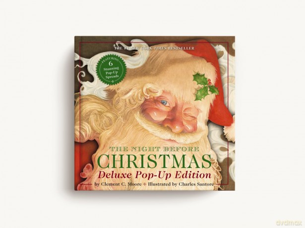 The Night Before Christmas: The Deluxe Pop-Up Edition - Clement Moore [KSIĄŻKA]