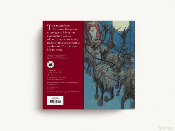 The Night Before Christmas: The Deluxe Pop-Up Edition - Clement Moore [KSIĄŻKA]