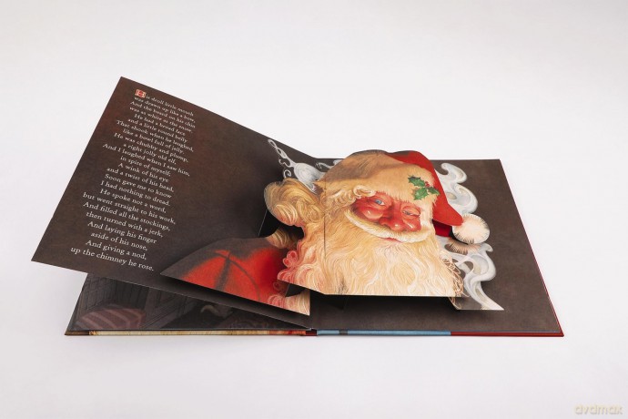 The Night Before Christmas: The Deluxe Pop-Up Edition - Clement Moore [KSIĄŻKA]