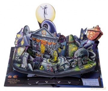 The Nightmare Before Christmas: Pop-Up Holiday Worlds: Pop-Up Town Tour [KSIĄŻKA]