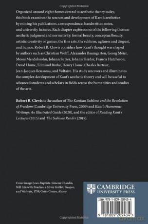 The Origins of Kant's Aesthetics - Robert R. Clewis [KSIĄŻKA]