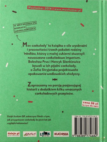 Moc Czekolady Opowieść O Wedlach I Czekoladzie Tw - Anna Czerwińska-Rydel [KSIĄŻKA]