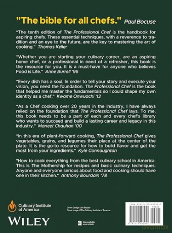 The Professional Chef - The Culinary Institute of America (CIA) [KSIĄŻKA]