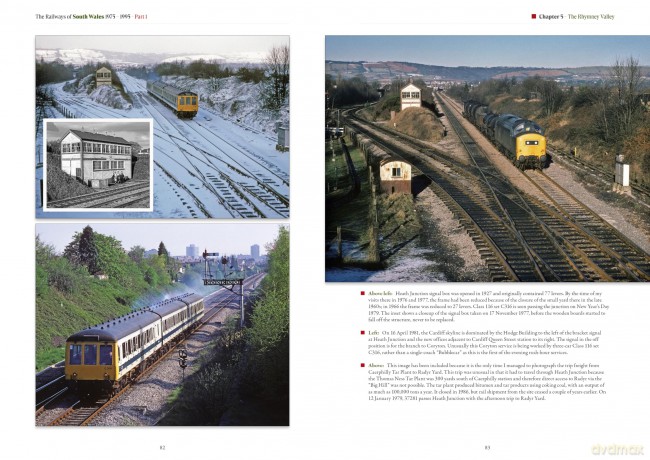 The Railways of South Wales 1975-1995 Part 1: Cardiff and the Valley Lines - Michael Rhodes [KSIĄŻKA]
