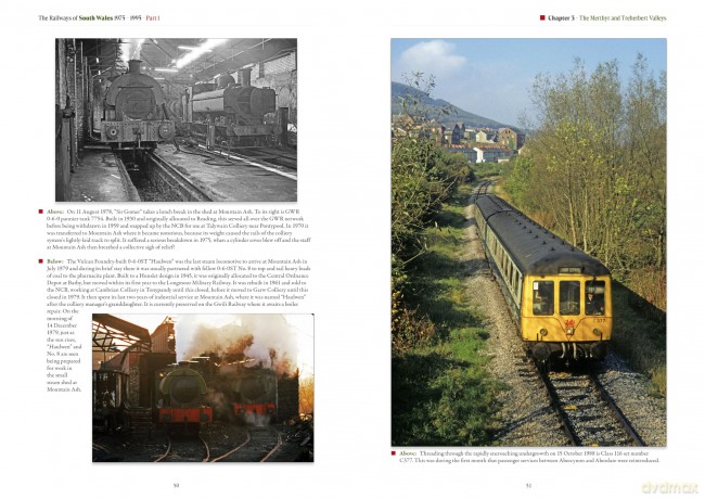 The Railways of South Wales 1975-1995 Part 1: Cardiff and the Valley Lines - Michael Rhodes [KSIĄŻKA]